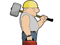 Cartoon Construction Worker